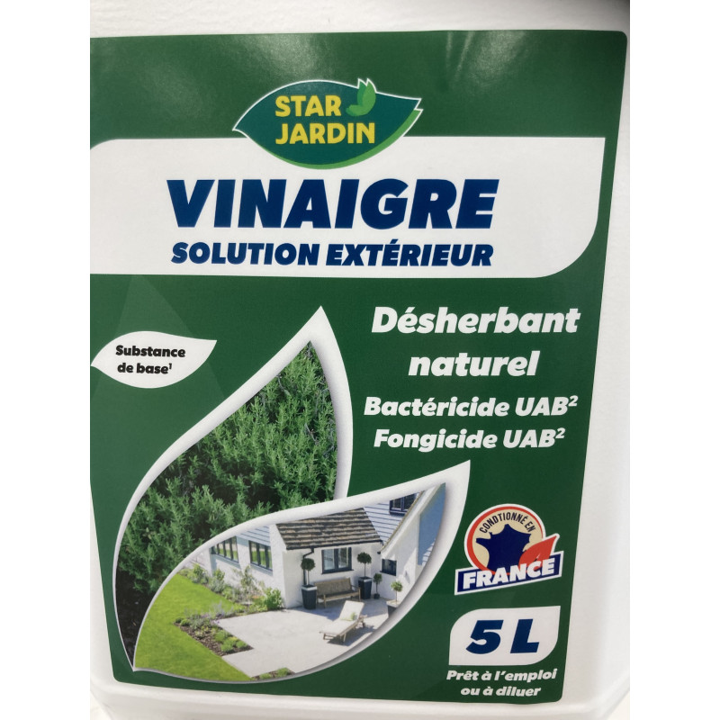 Vinaigre désherbant naturel 5 litres