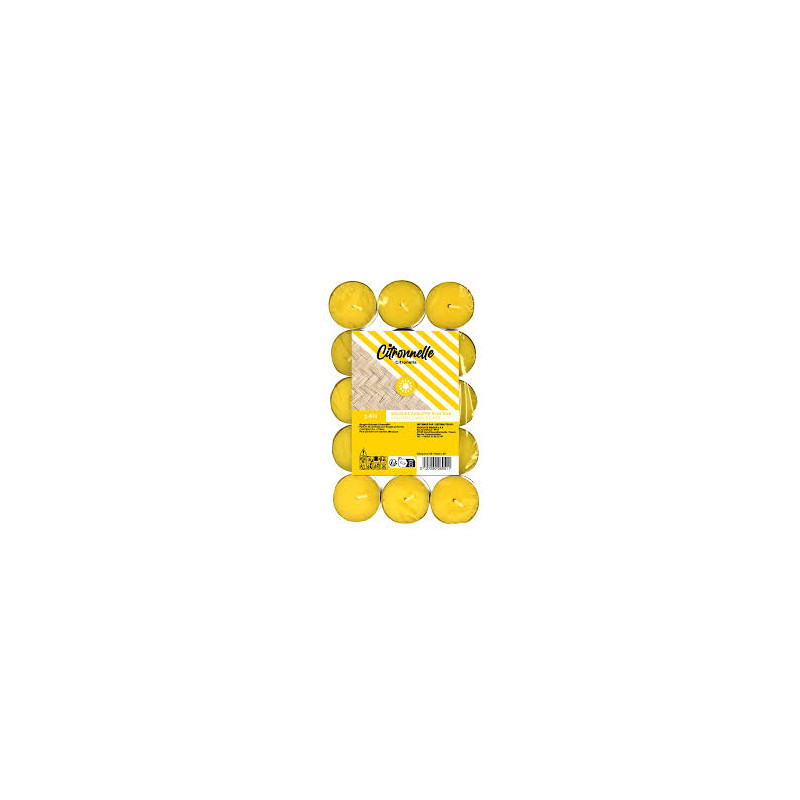 Bougie Chauffe Plat X30 Citronnelle Pm - La Française