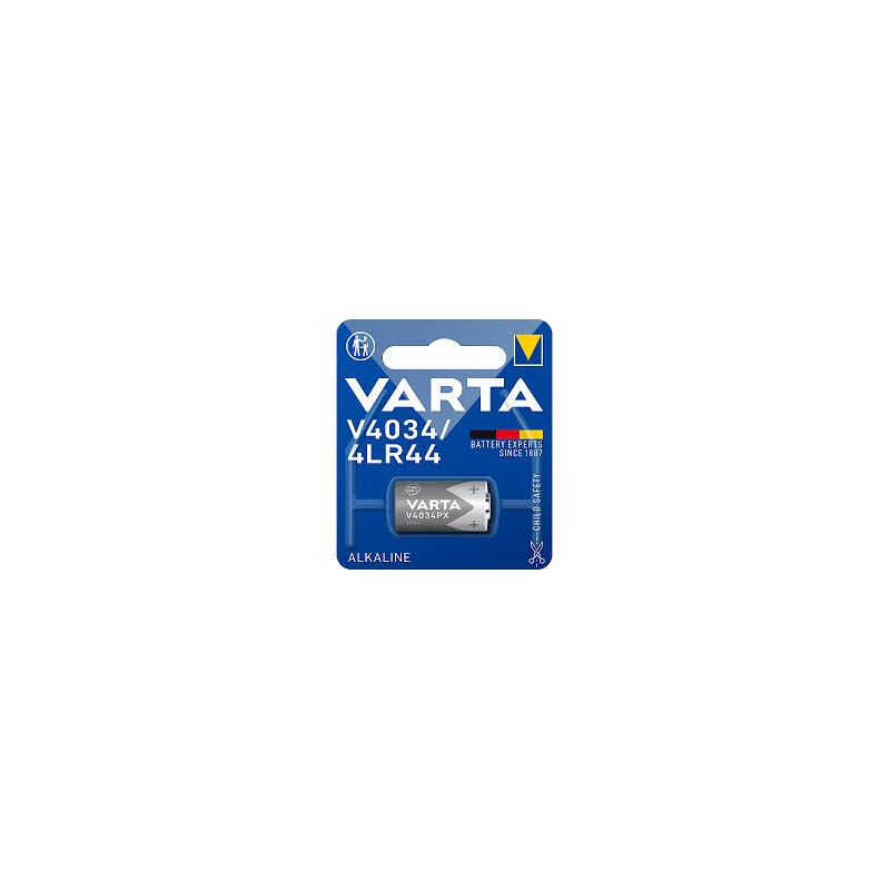 Pile V4034PX-4LR44 VARTA Alcaline